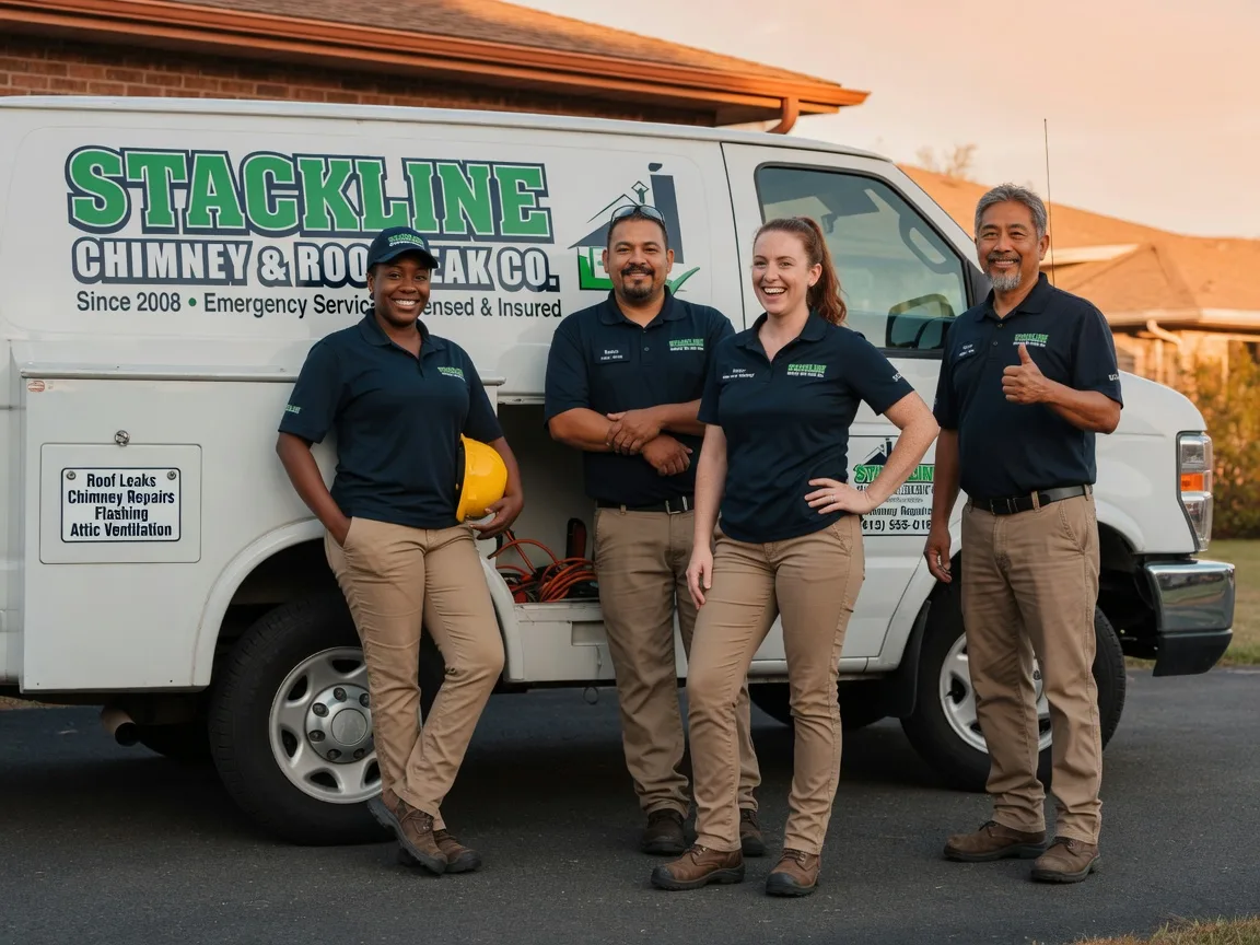 Chimney flashing repair company in Franklinton, LA